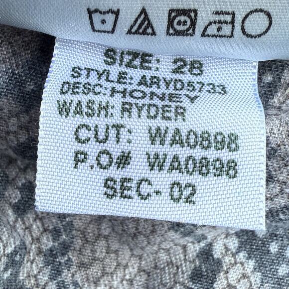 Joe's Jeans Honey Bootcut Size 28 Womens Ryder Color Stretch Distressed Denim - Picture 7 of 7